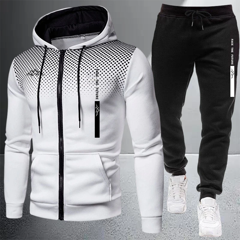 Winter Clothing Matching - Hot Sales Men's Jacket Tracksuit Casual