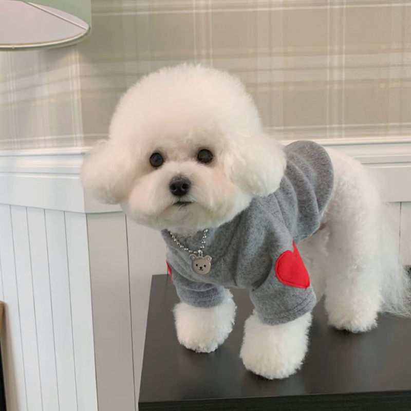 Winter Clothing For Dogs - Dog Love Bottom Shirt Warm Pet