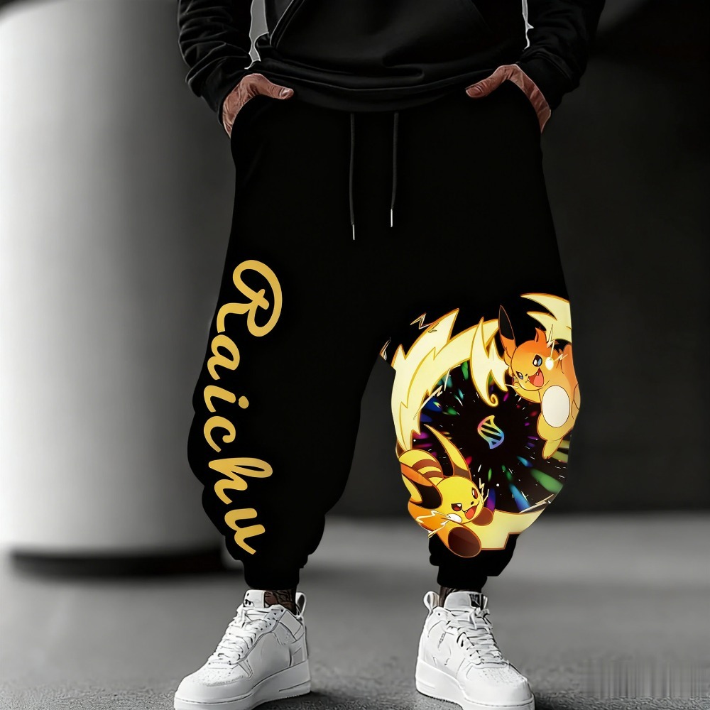 Winter Clothing Japan - Pokémon Series Fleece Thermal Trousers Autumn