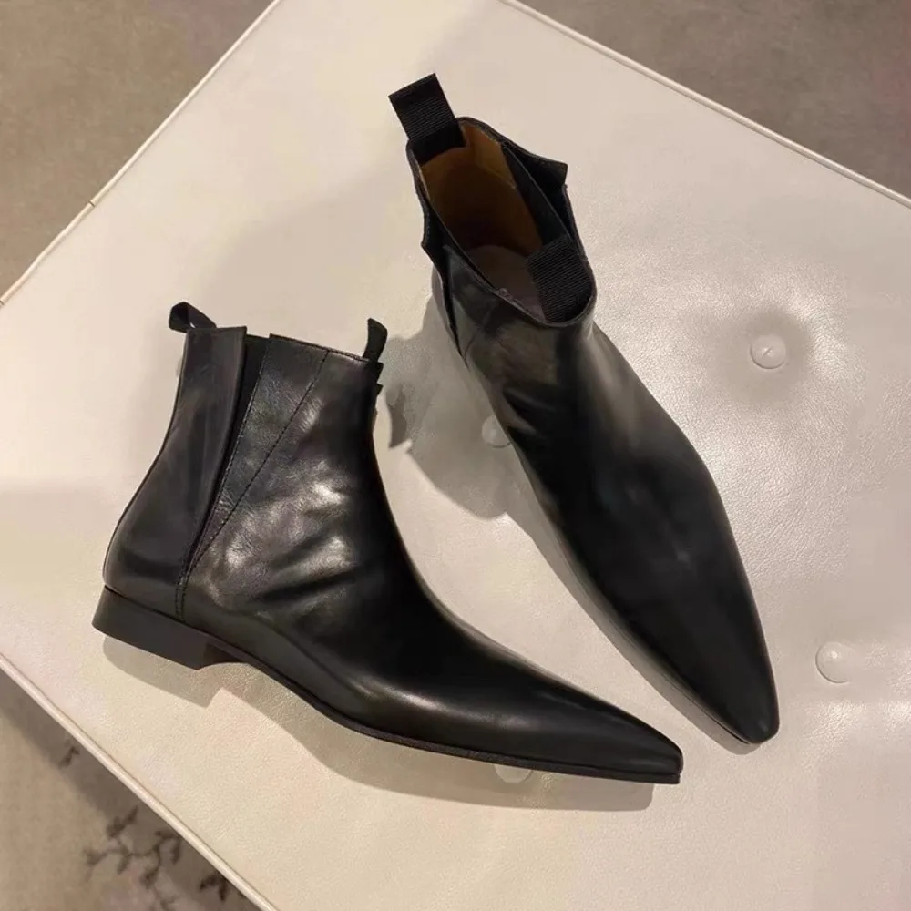 Winter Clothing Ladies - Luxury Women's Short Boots Autumn/Winter Genuine