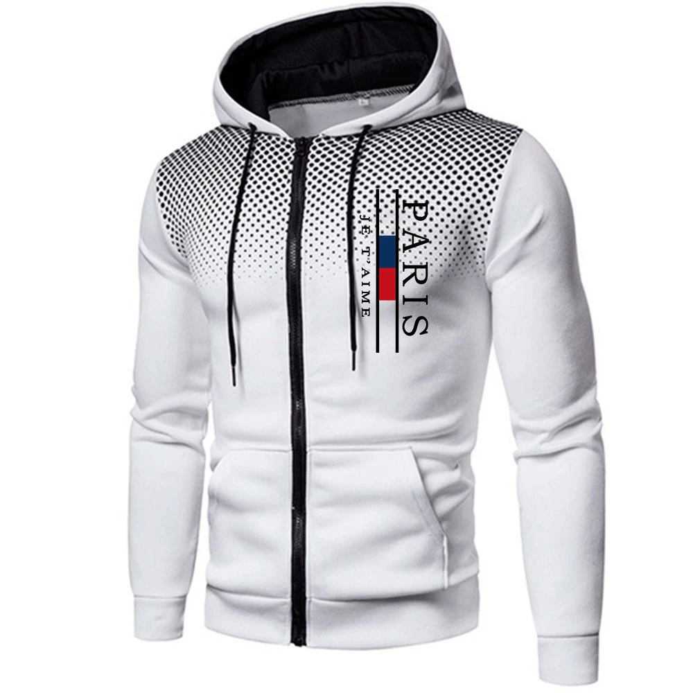 Quality Winter Clothing Jacket - Men's Hooded Sweatshirts Printing Casual Hot