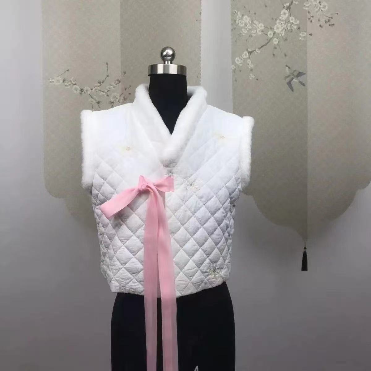 Winter Hanbok Vest Women's Tra - Winter Clothing Looks 评论和价格