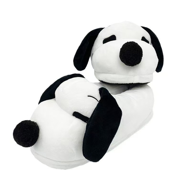 Cute Snoopy Plush Slippers Wom - Winter Clothing For Dogs 评论和价格