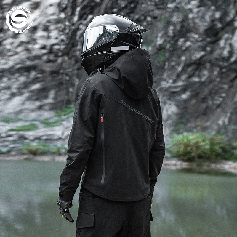 SFK Black Motorcycle Jacket Wa - Quality Winter Clothing Jacket 评论和价格