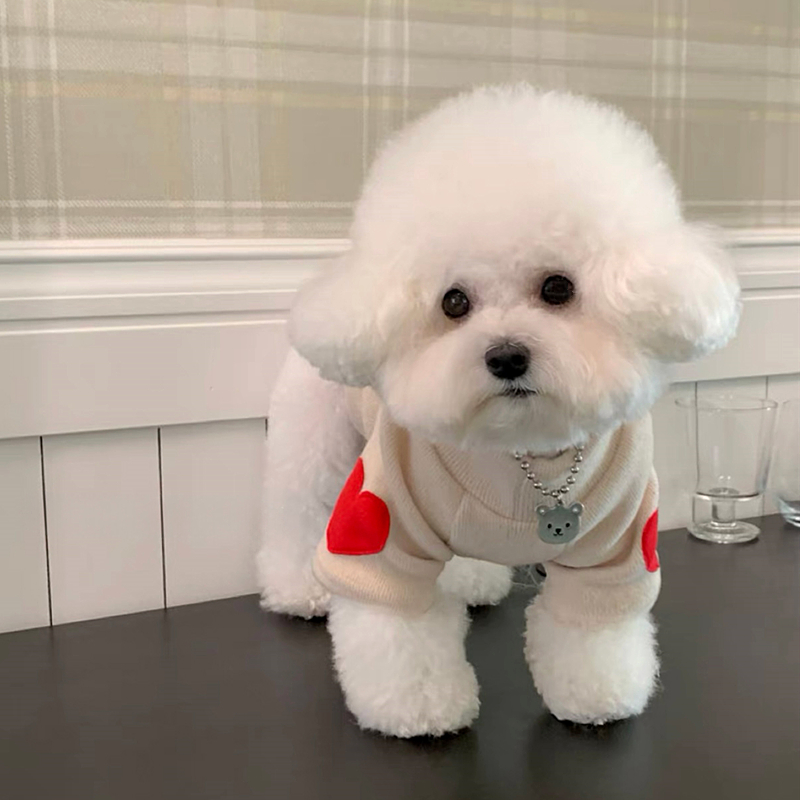 Dog Love Bottom Shirt Warm Pet - Winter Clothing For Dogs 评论和价格