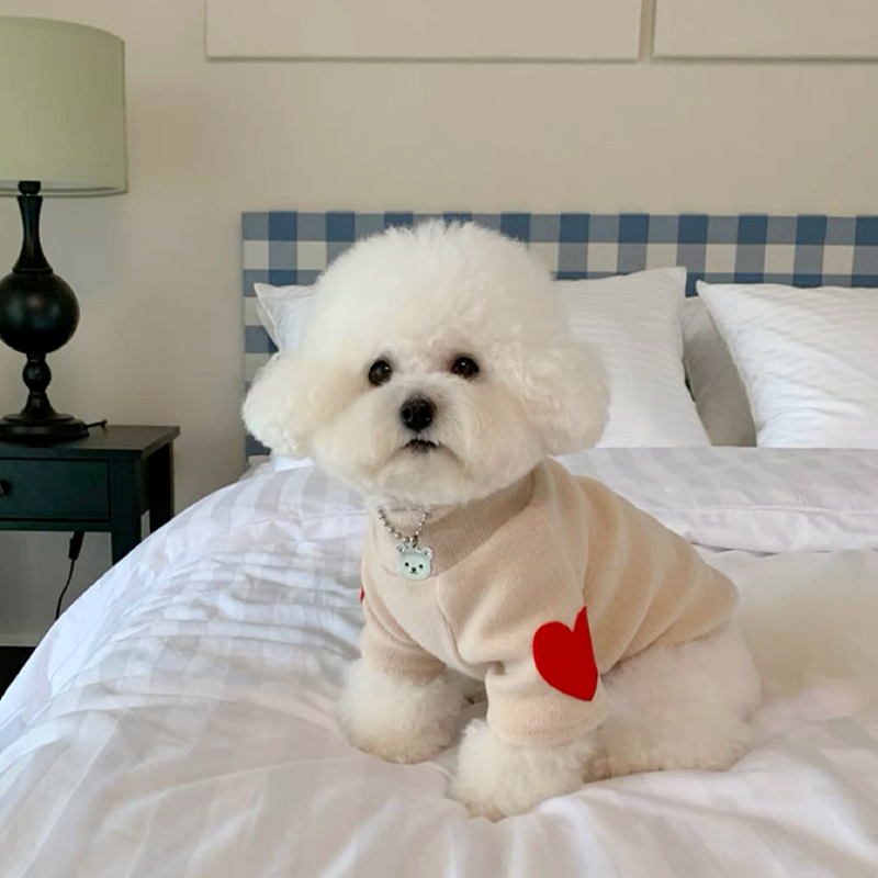 Dog Love Bottom Shirt Warm Pet - Winter Clothing For Dogs 评论和价格