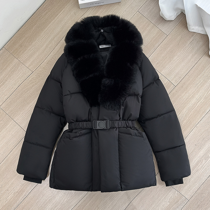 Luxury High Quality Fur Collar - Quality Winter Clothing Jacket 评论和价格