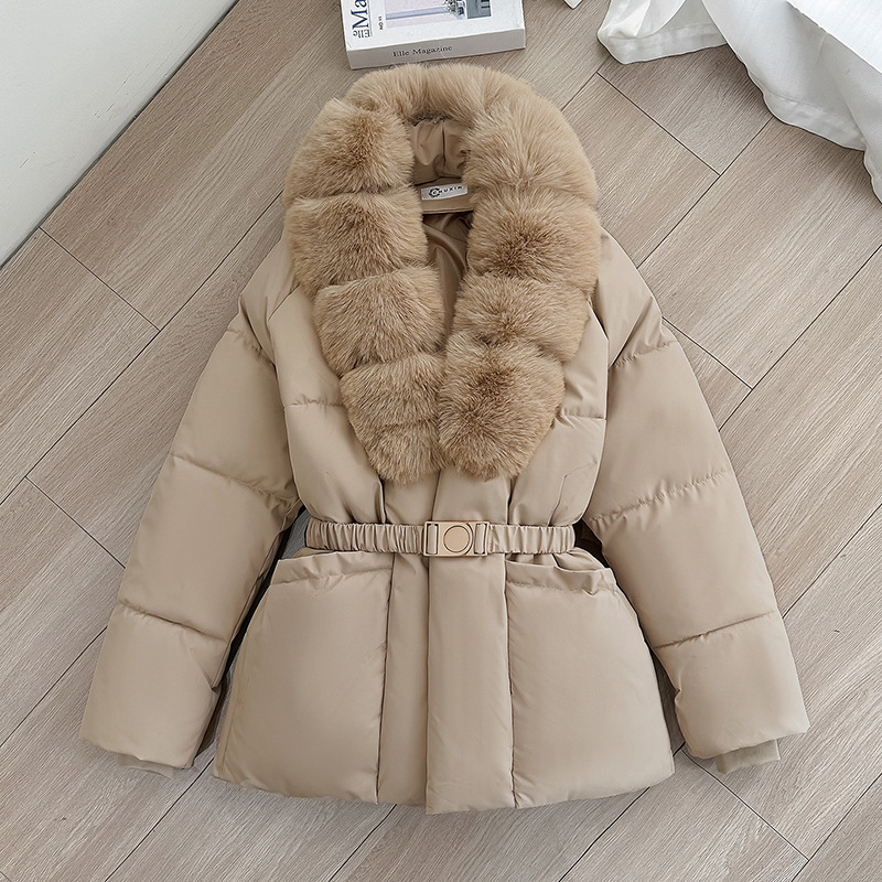 Luxury High Quality Fur Collar - Quality Winter Clothing Jacket 评论和价格