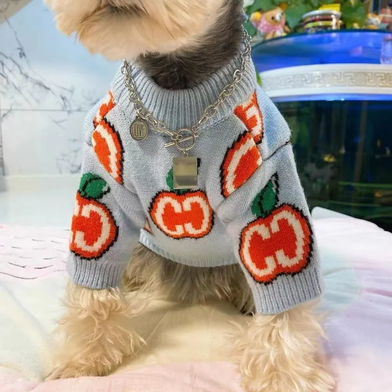 Letter Sweater Pet Dog Clothes - Winter Clothing For Dogs 评论和价格