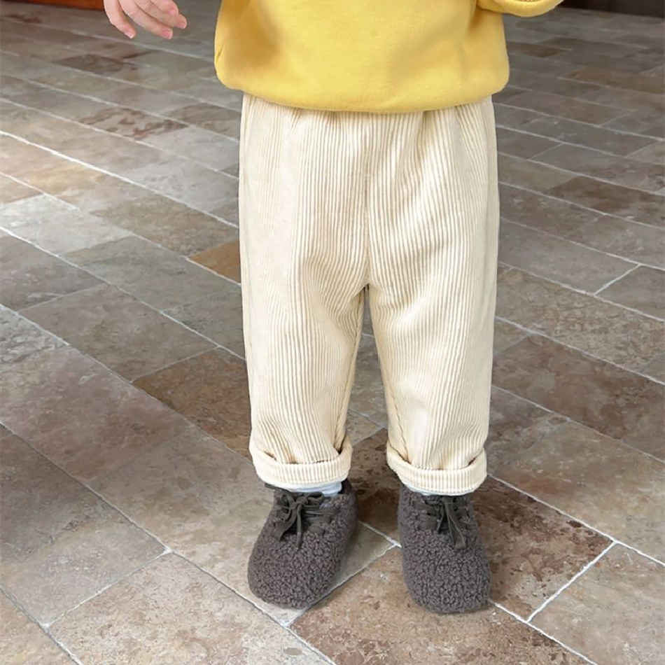 Baby Kids Corduroy Pants Child - Winter Clothing List 评论和价格
