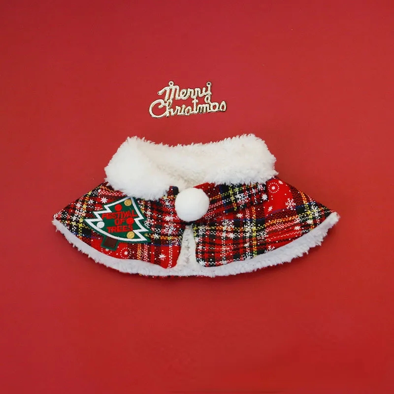 Cat Christmas Cloak Pet New Ye - Winter Clothing For Dogs 评论和价格