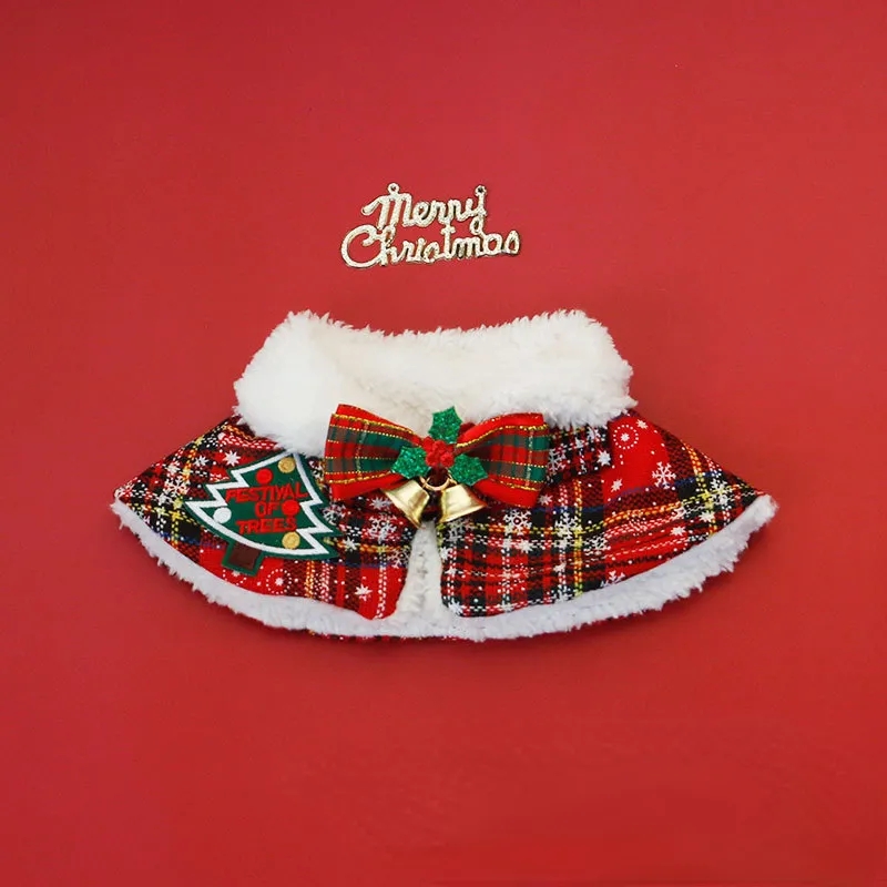 Cat Christmas Cloak Pet New Ye - Winter Clothing For Dogs 评论和价格