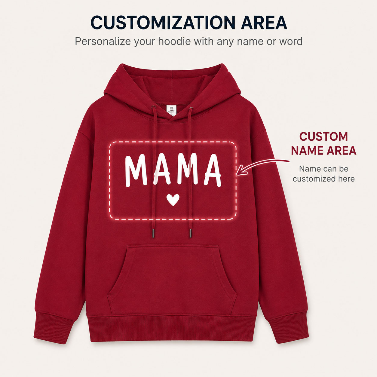 Custom Family Matching Hoodie  - Winter Clothing Name 评论和价格