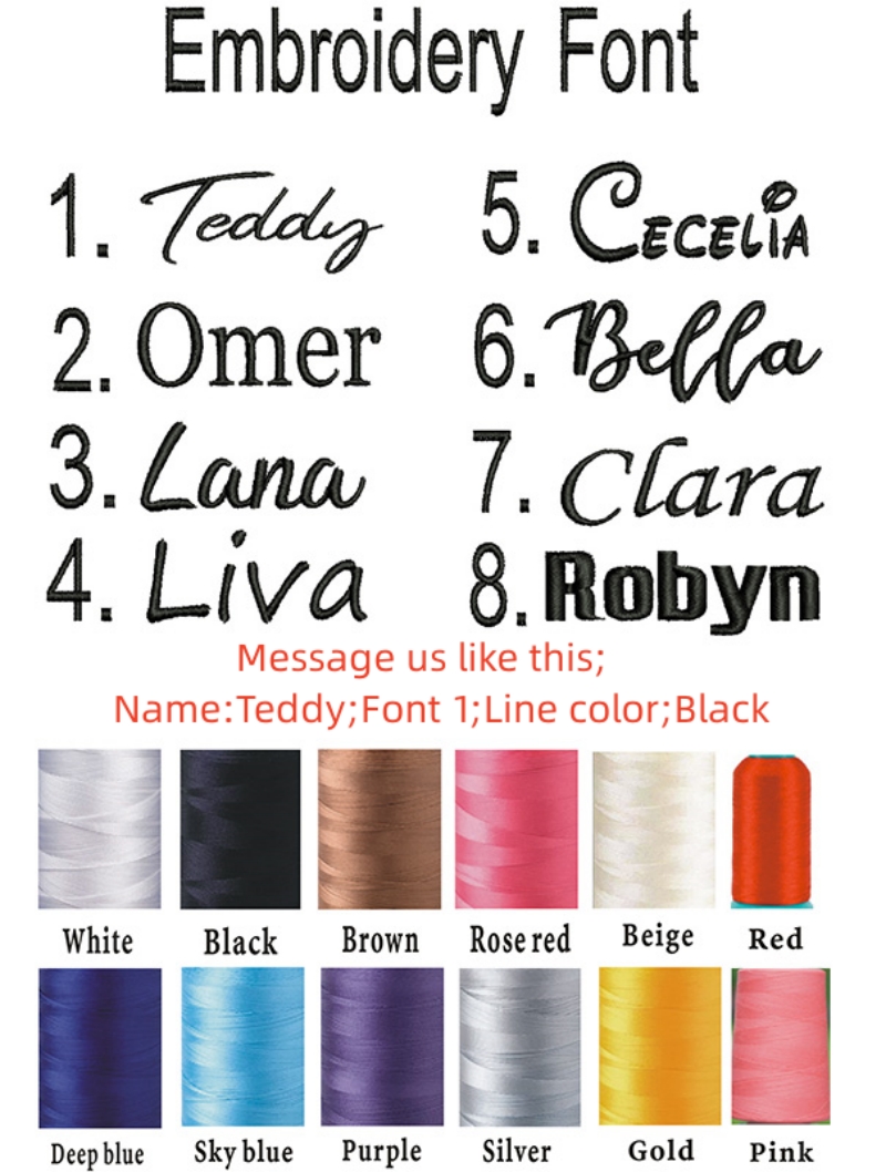 Personalised Embroidery Childr - Winter Clothing Name 评论和价格