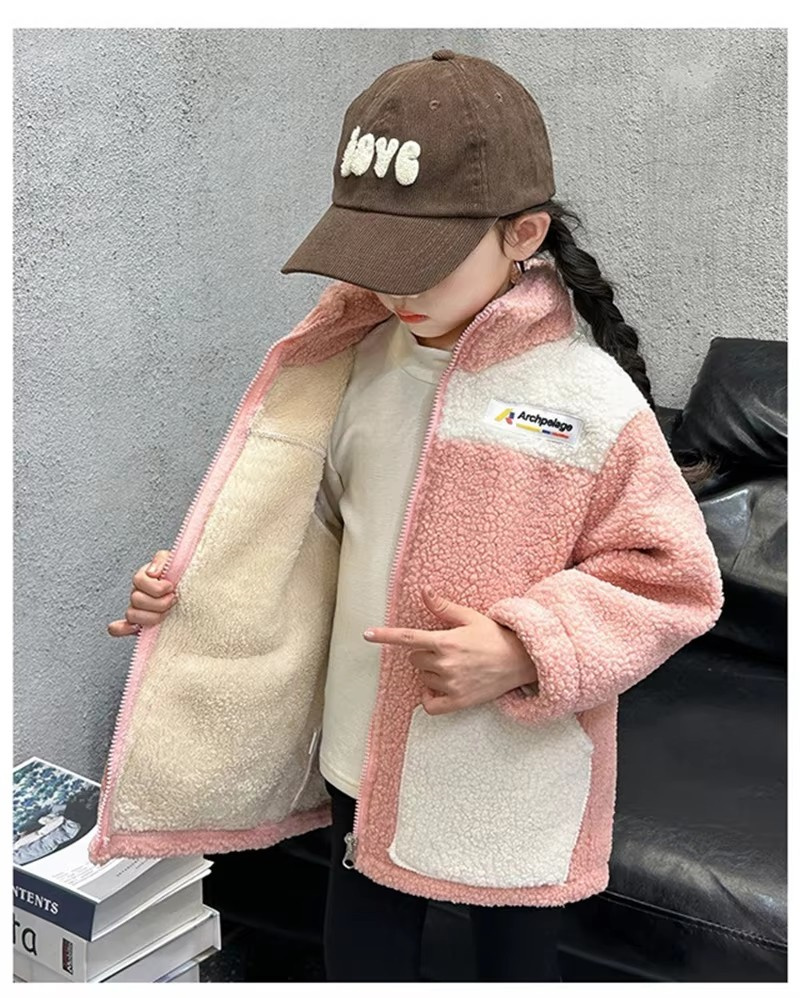 Kids LambWool Coats Winter Boy - Winter Clothing Activity 评论和价格
