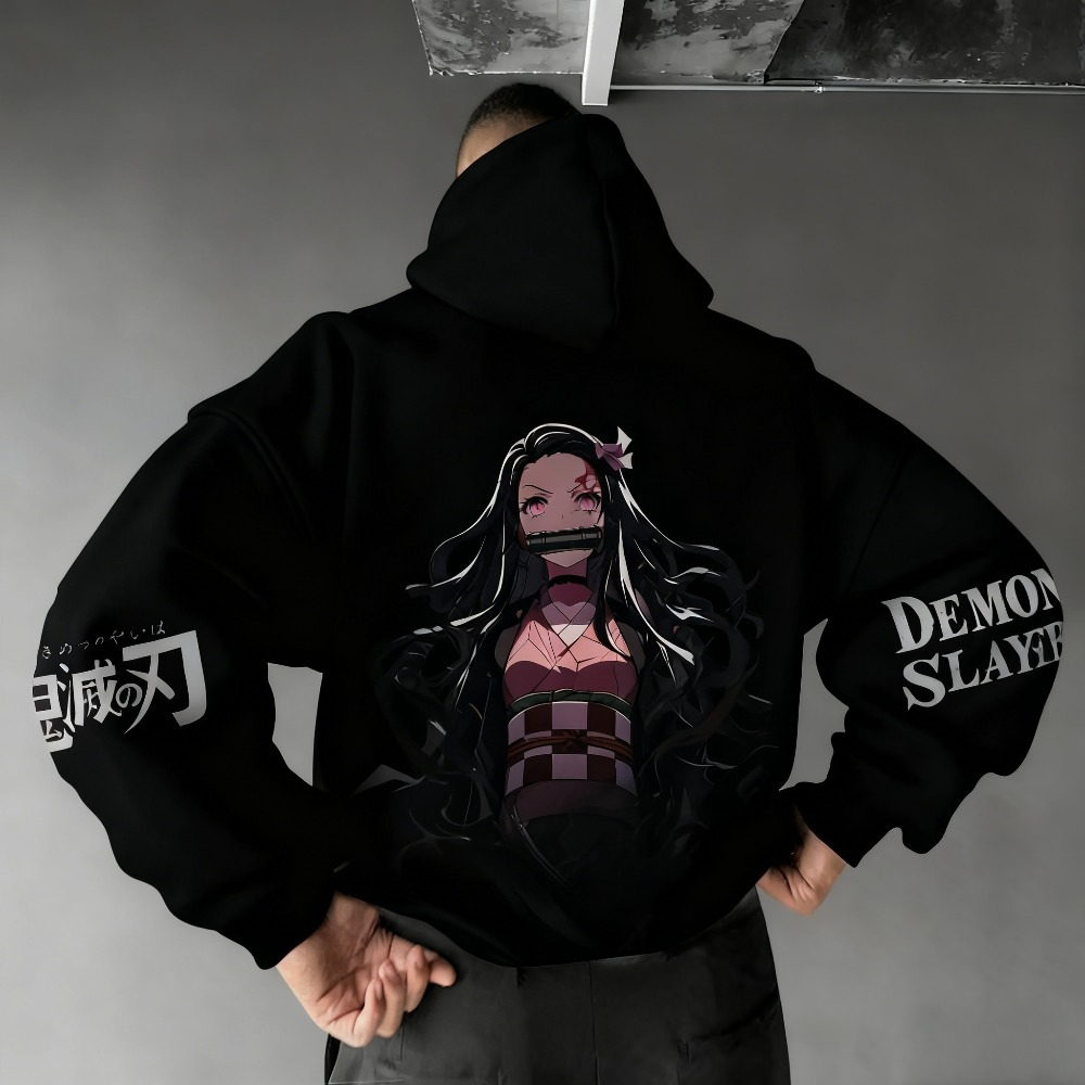 Demon Slayer Men's Hoodie Swea - Winter Clothing Japan 评论和价格