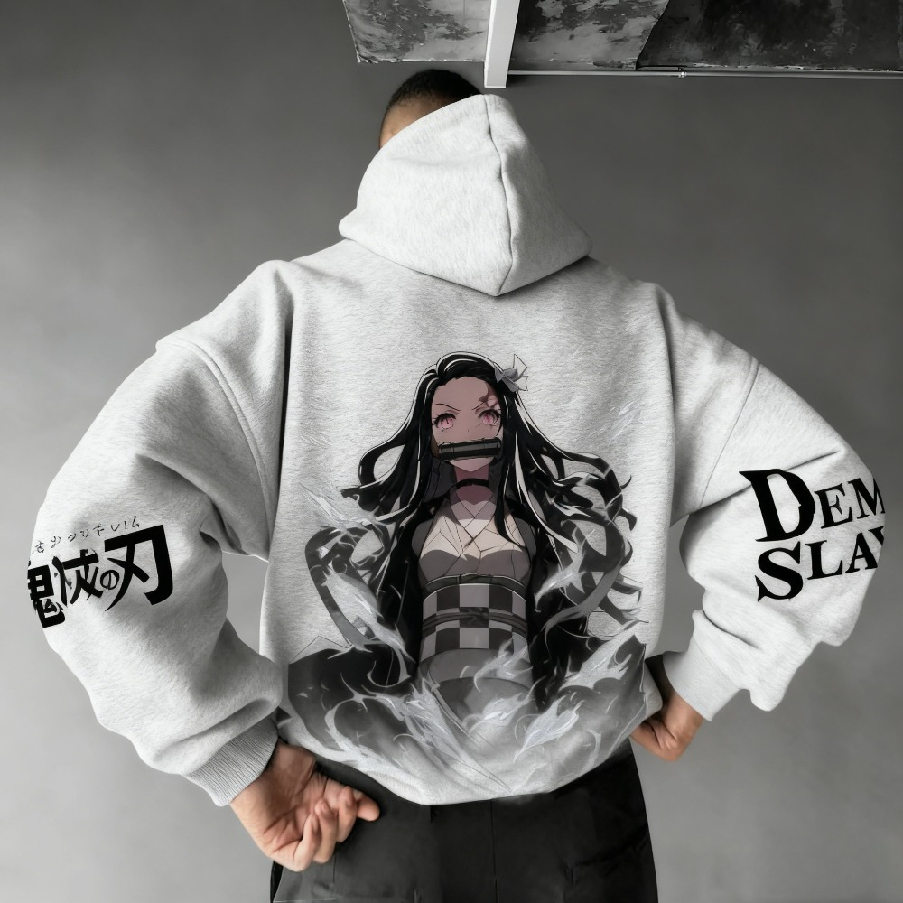 Demon Slayer Men's Hoodie Swea - Winter Clothing Japan 评论和价格