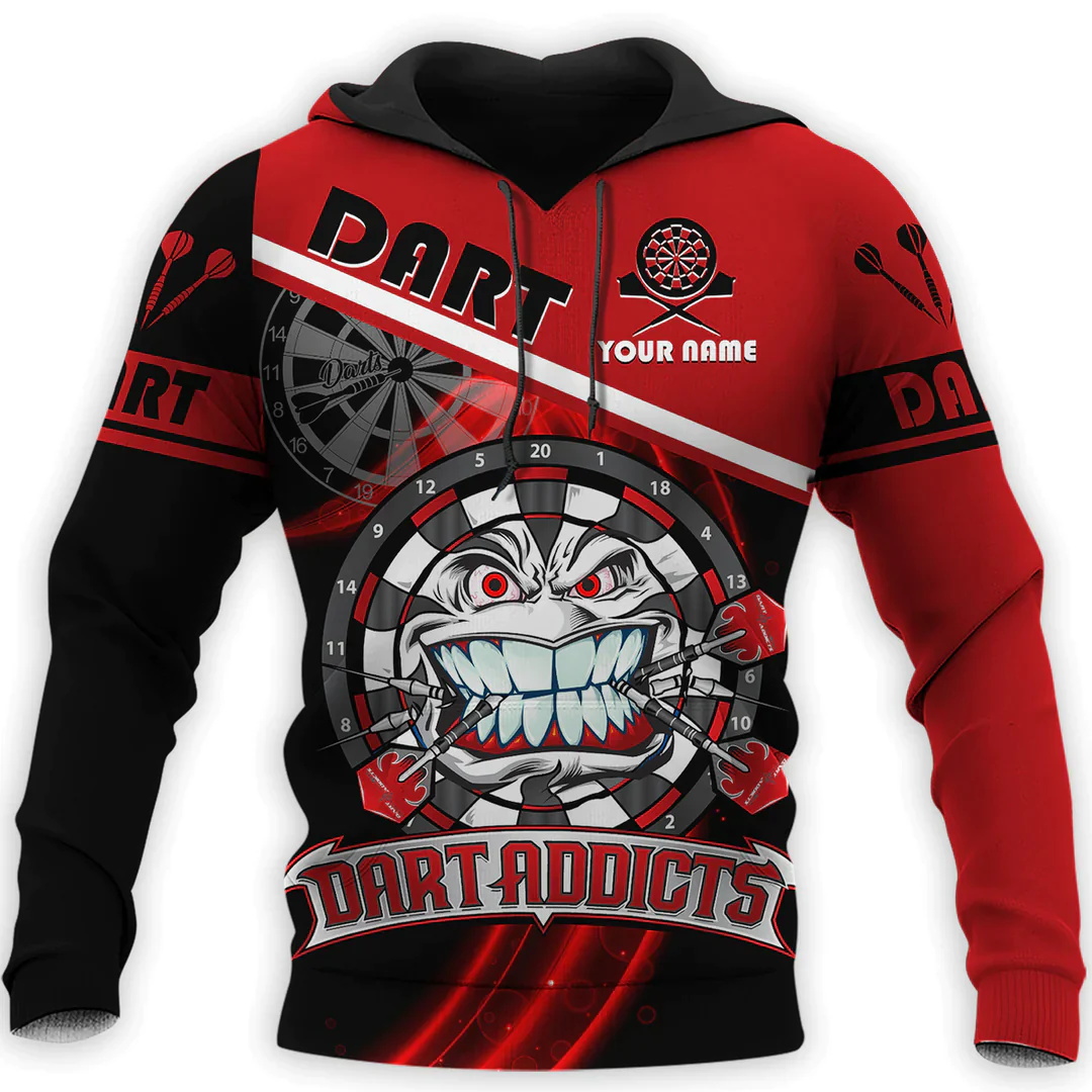 3D Disc Dart Printed Hoodies F - Winter Clothing Name 评论和价格