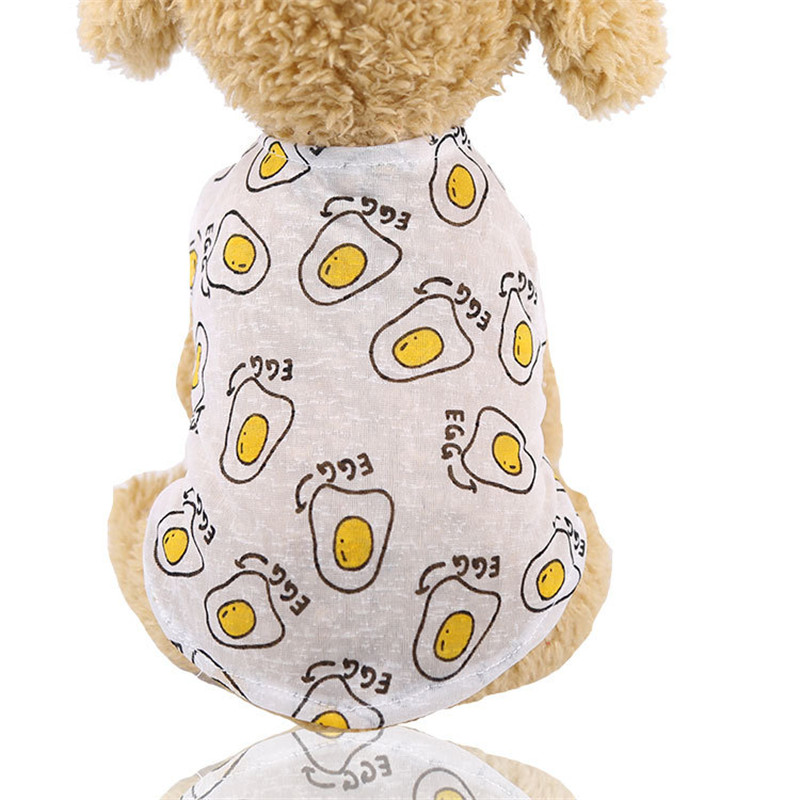 5 Colors Summer Lovely Cartoon - Winter Clothing For Dogs 评论和价格