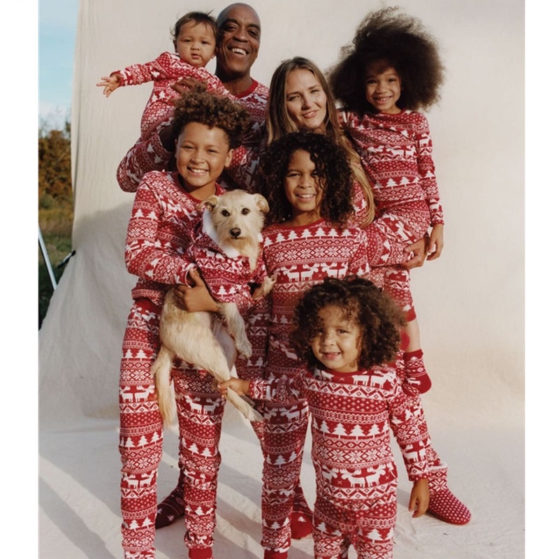 Clothing Set Mom Men Baby Girl - Winter Clothing Looks 评论和价格