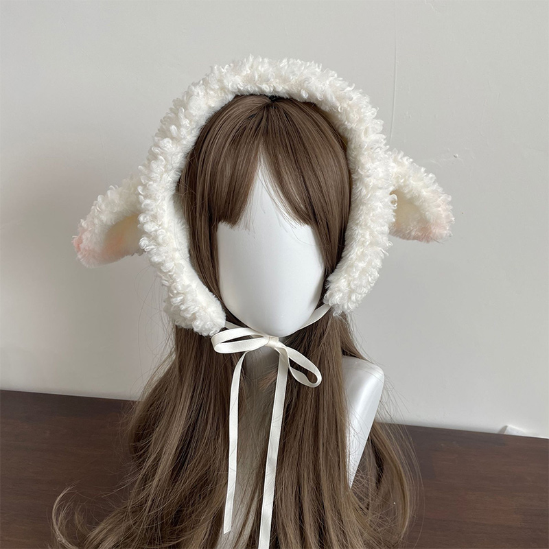 Winter White Plush Sheep Warm  - Winter Clothing Leg Warmers 评论和价格