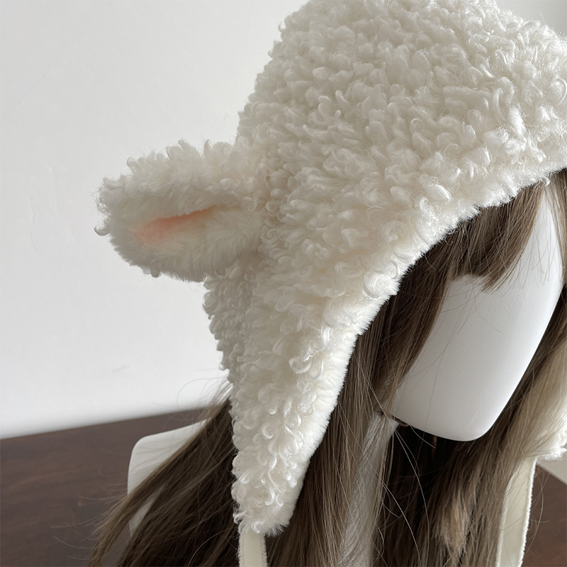 Winter White Plush Sheep Warm  - Winter Clothing Leg Warmers 评论和价格