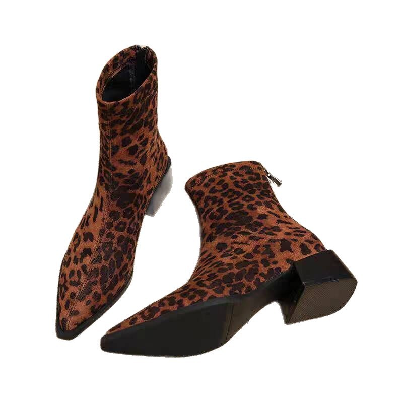 New Low Heel Women Mordern Ank - Winter Clothing Ladies 评论和价格