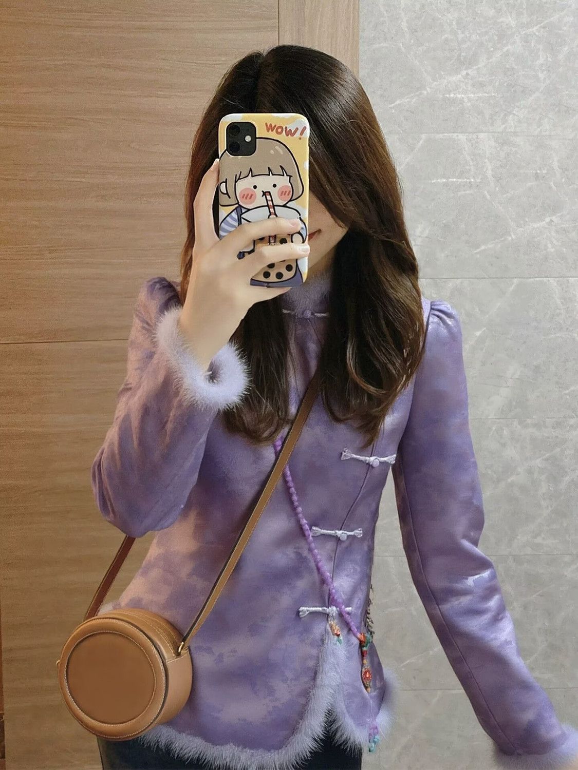 2026 Winter New Chinese Purple - Winter Clothing Looks 评论和价格