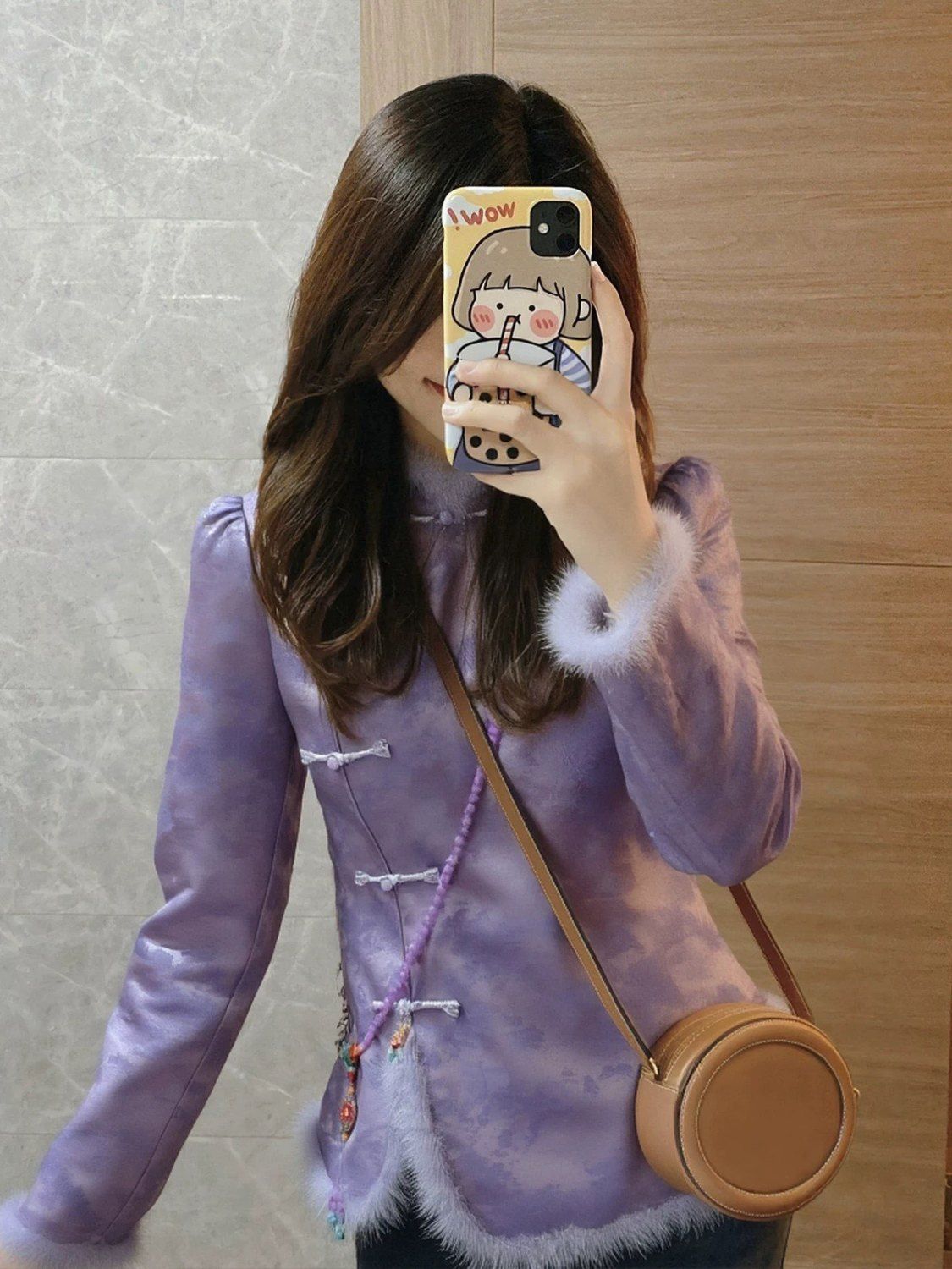2026 Winter New Chinese Purple - Winter Clothing Looks 评论和价格