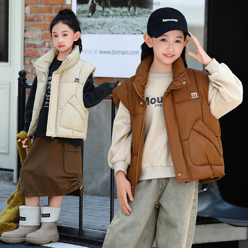 Girls Waistcoats 2025 Autumn W - Winter Clothing Activity 评论和价格