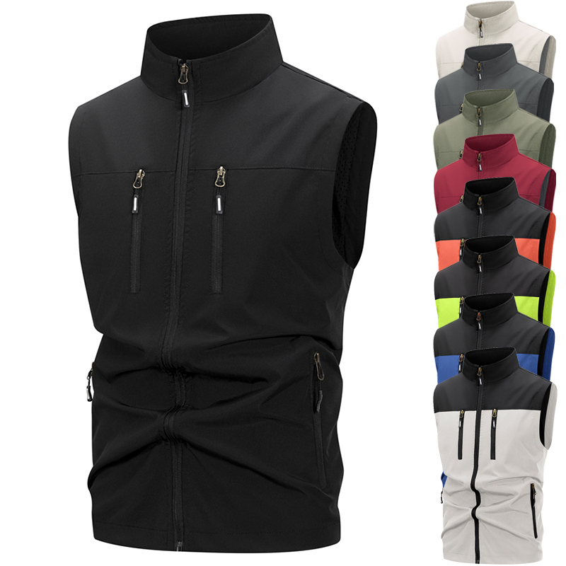 Men's Lightweight Softshell Ve - Winter Clothing Matching 评论和价格