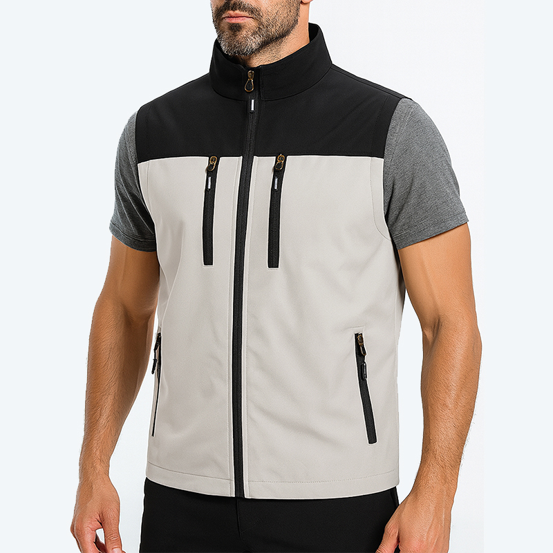 Men's Lightweight Softshell Ve - Winter Clothing Matching 评论和价格