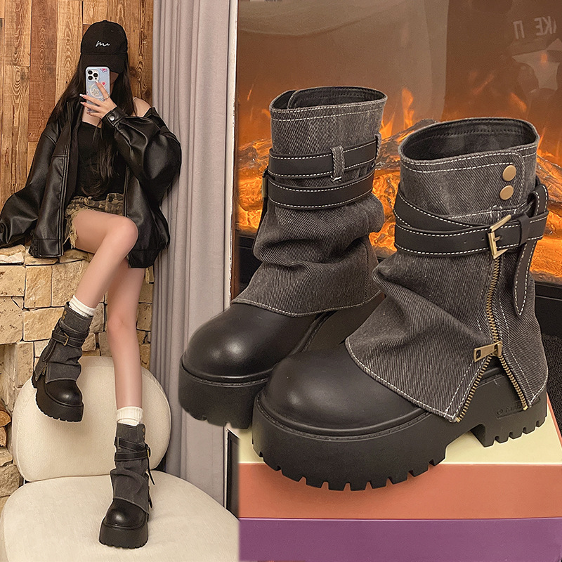 Ankle Boots for Women Cowboy F - Winter Clothing Ladies 评论和价格