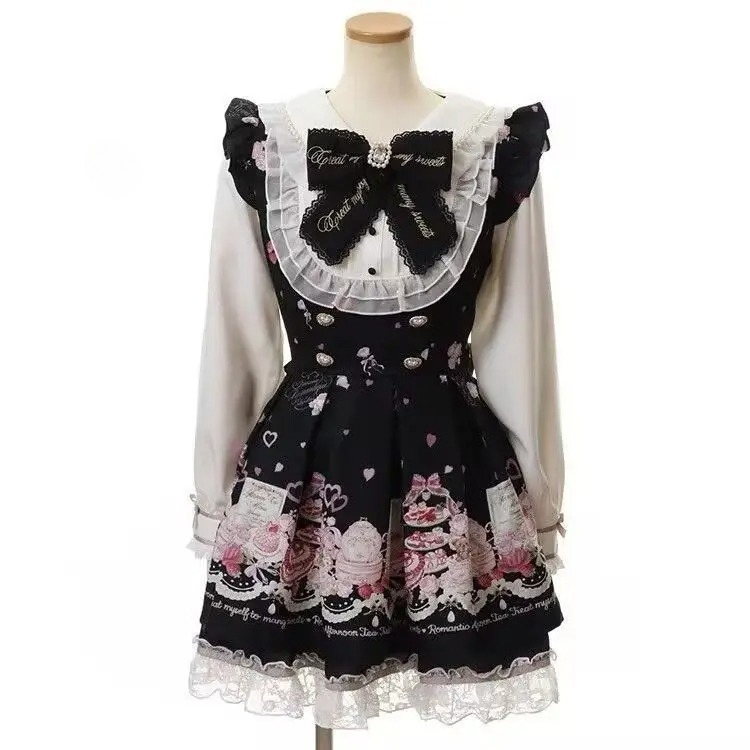 Japanese 2 Piece Dress Sets Wo - Winter Clothing Ladies 评论和价格