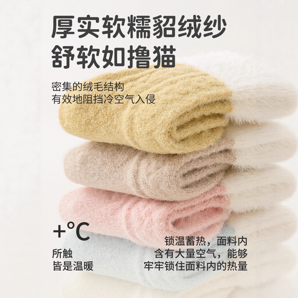 Autumn Winter Fleece Thickened - Winter Clothing Leg Warmers 评论和价格