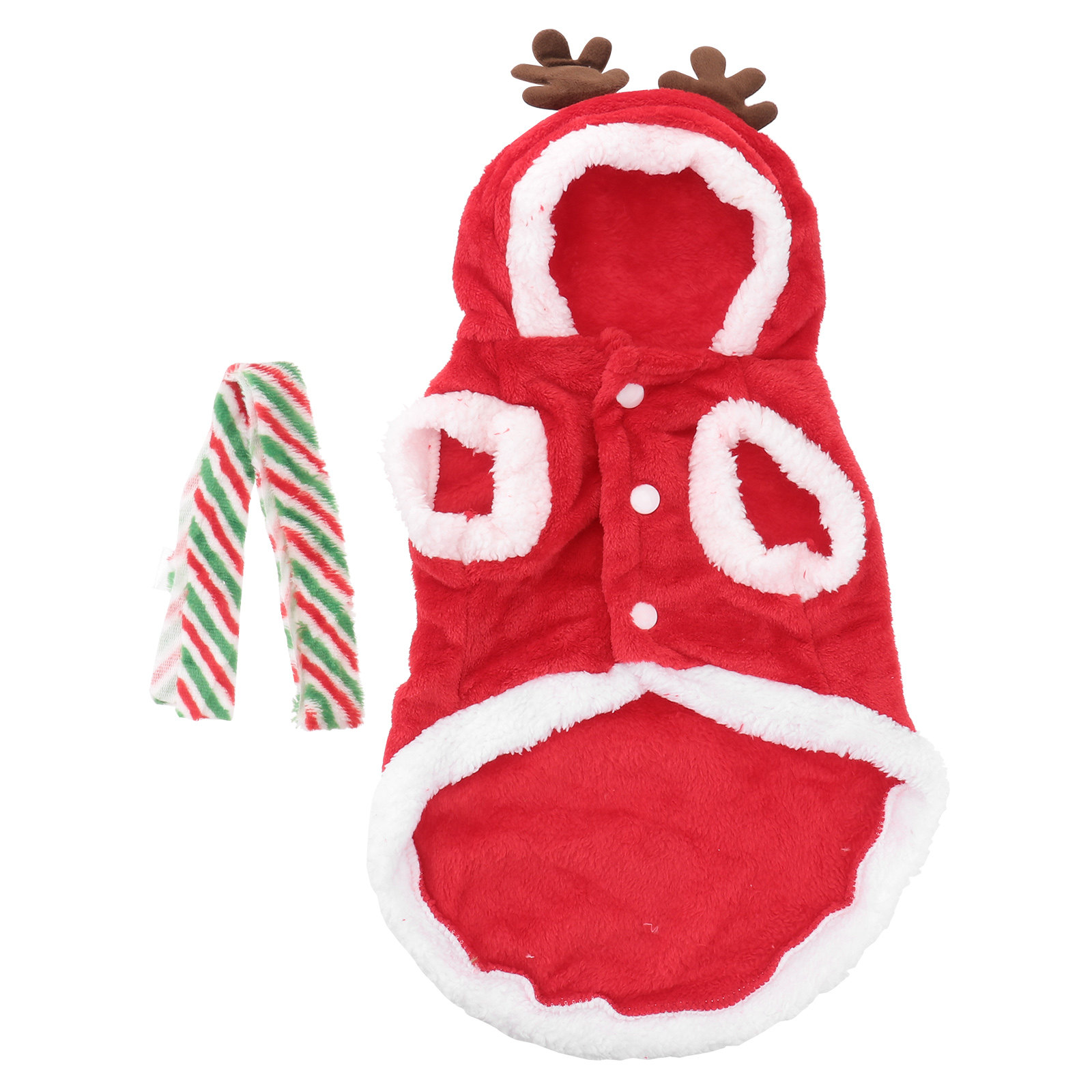 1Set Pet Christmas Clothes Fes - Winter Clothing Activity 评论和价格
