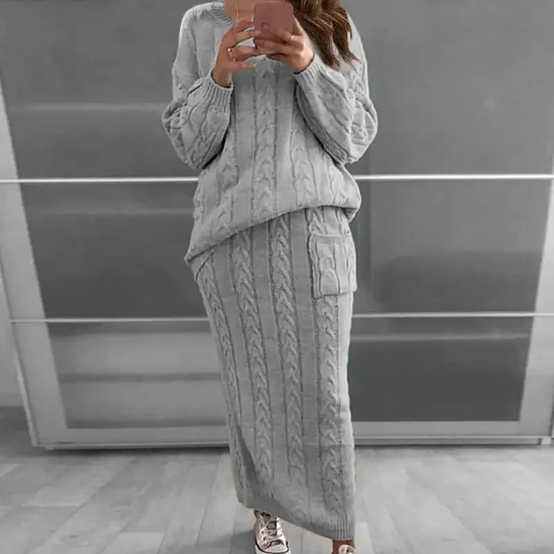 Sweater Women Set Autumn and W - Winter Clothing Ladies 评论和价格