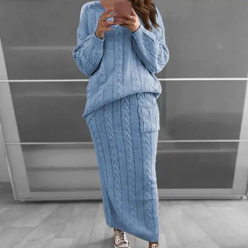 Sweater Women Set Autumn and W - Winter Clothing Ladies 评论和价格