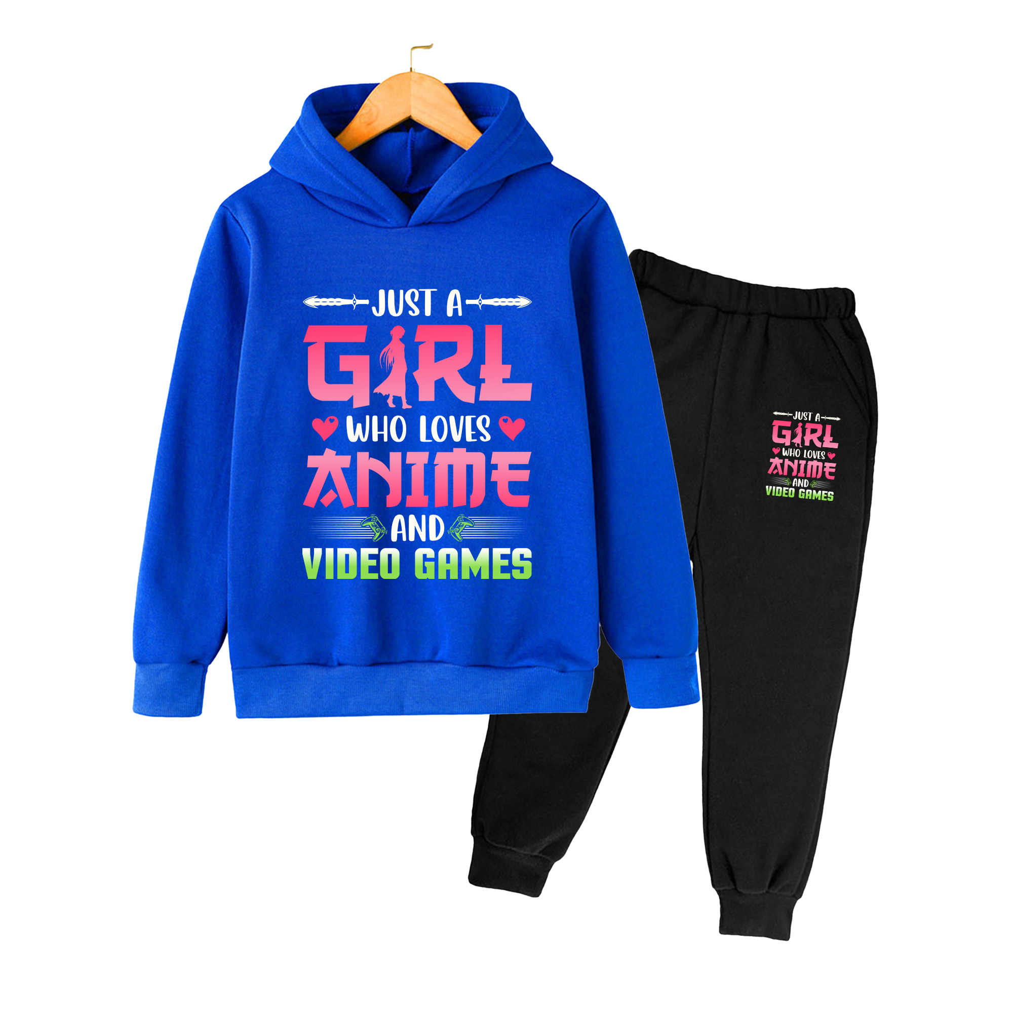 Kids Anime & Video Games Print - Winter Clothing Video 评论和价格