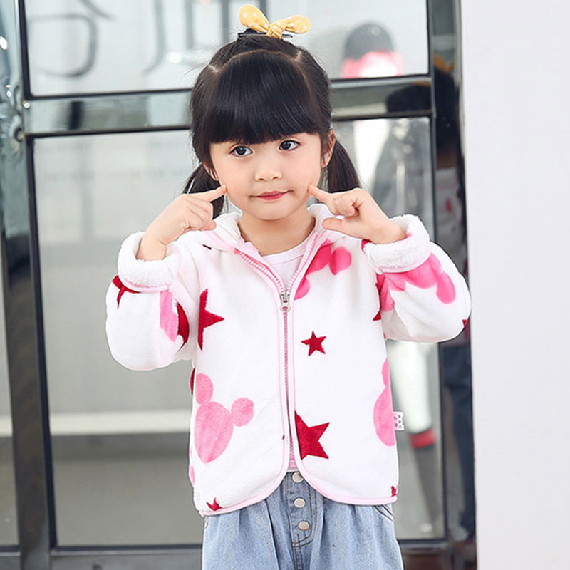 Children Flannel Jacket Autumn - Winter Clothing Activity 评论和价格