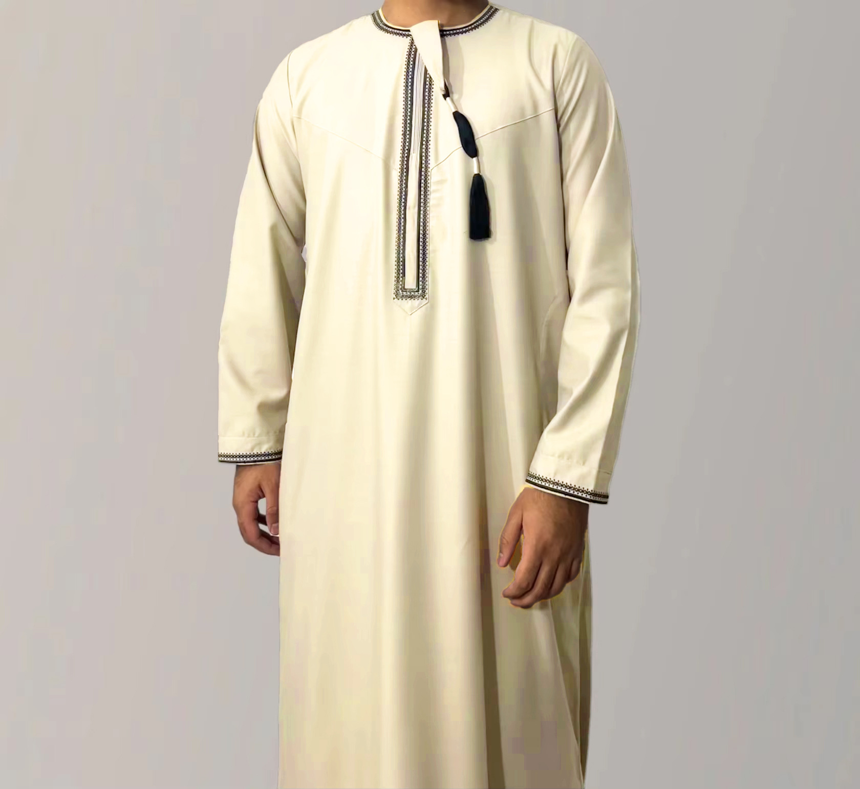 New Muslim Men Dress Abaya Daf - Winter Clothing Pakistan Men 评论和价格